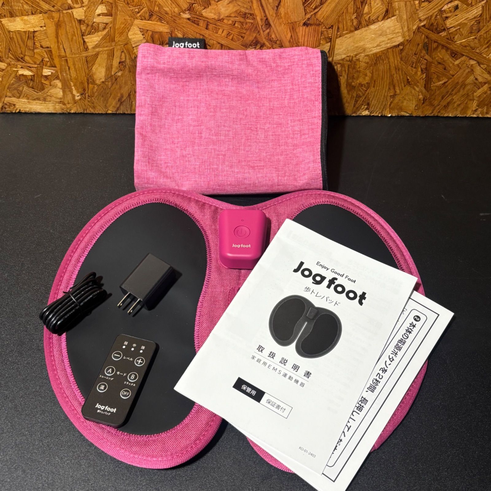 美品 Zyva studio ジヴァスタジオ jogfoot ジョグフット 歩トレパッド