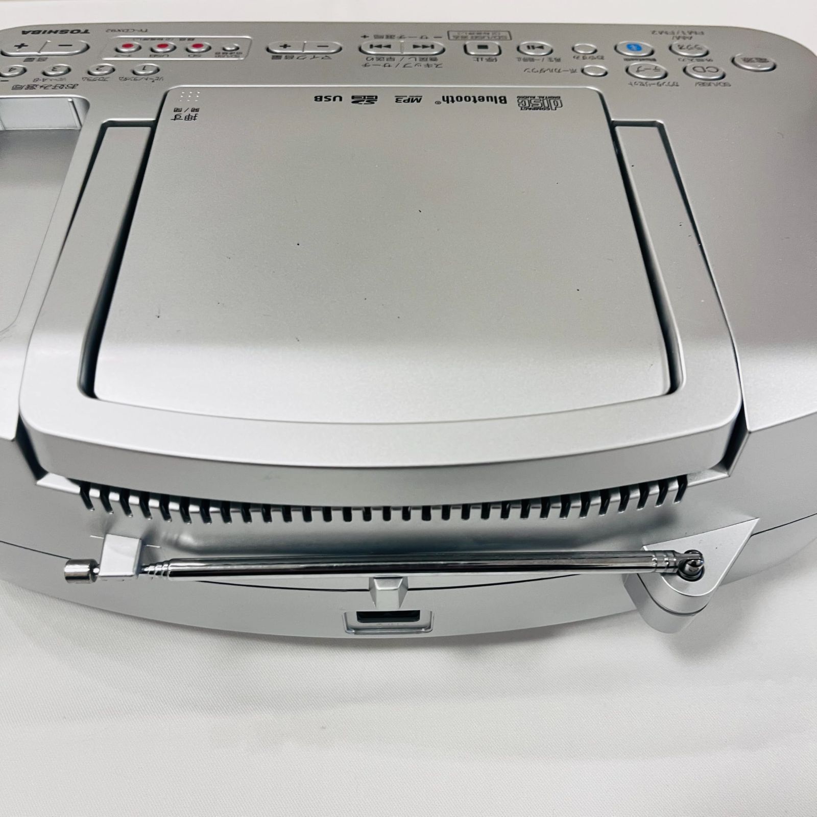東芝 CDラジカセ TY-CDX92 (S) No3249 - メルカリ