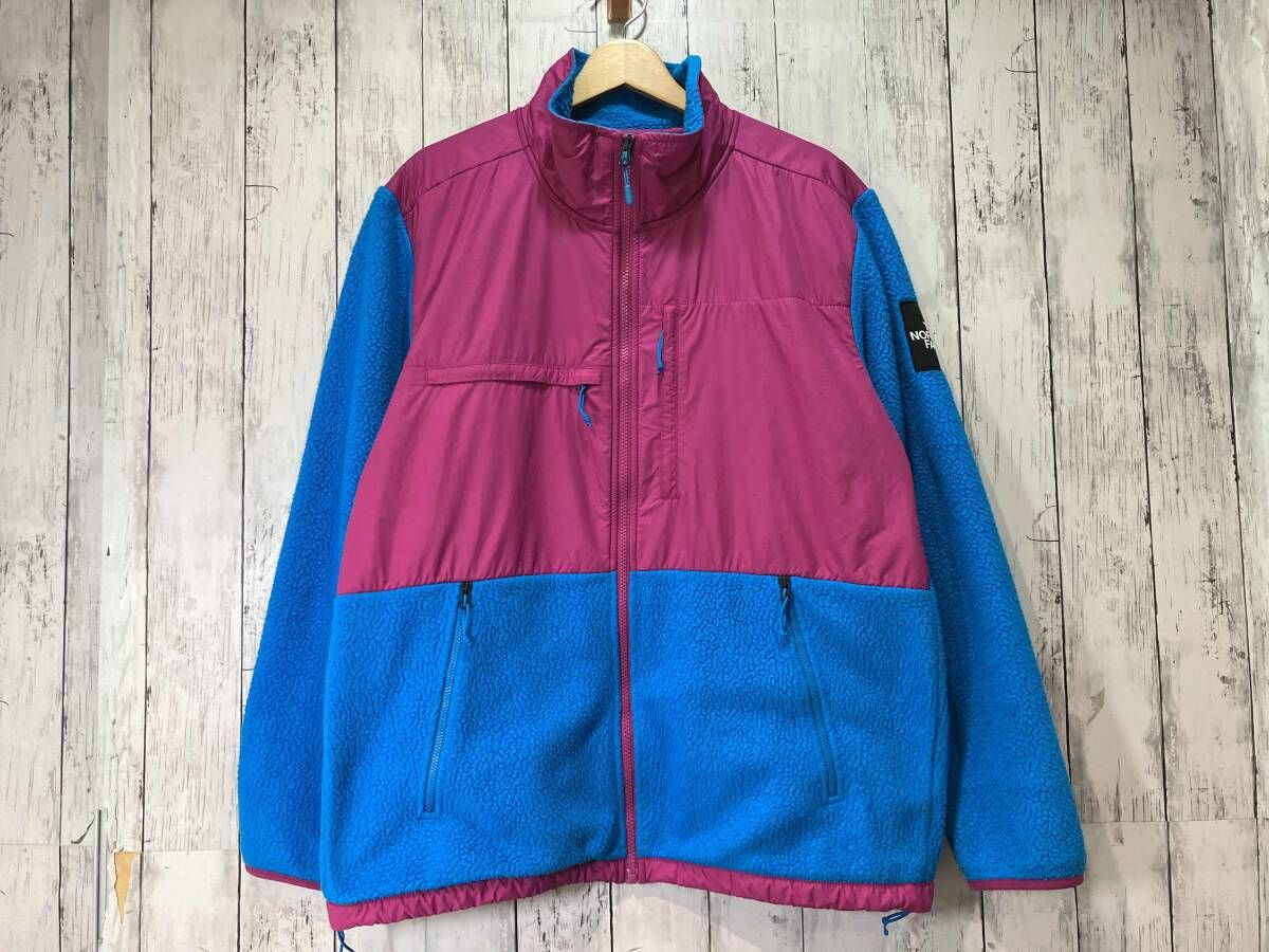 THE NORTH FACE DENALI FLEECE JACKET ノースフェイス デナリフリースジャケット ブルーxピンク XL