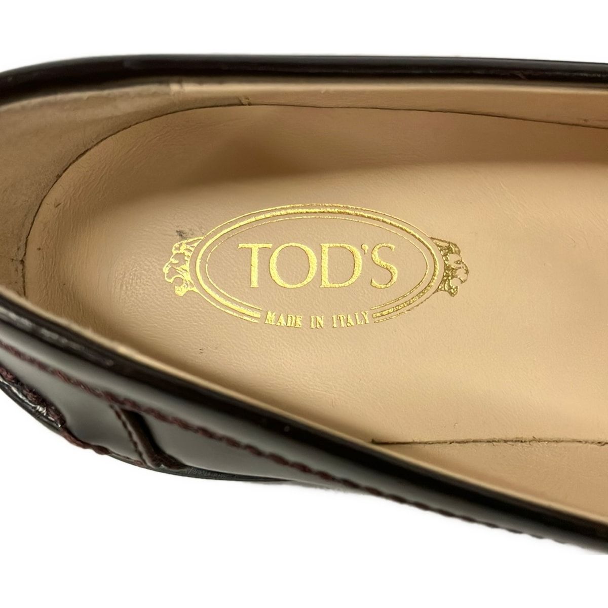 TOD'S(トッズ) ローファー 36 レディース美品 - ダークブラウン