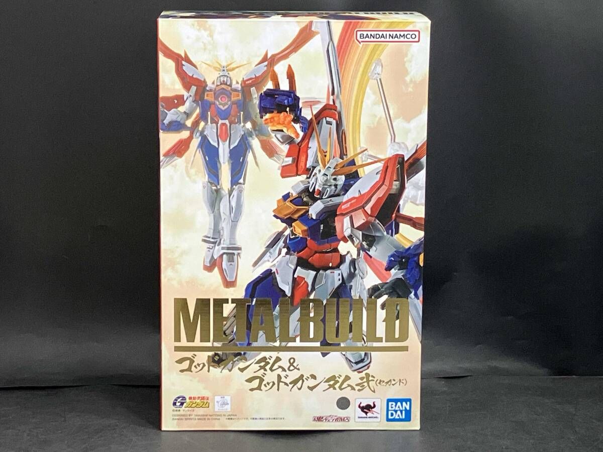 新品 L BUILD ゴッドガンダム ＆ ゴッドガンダム弐 （セカンド） METAL