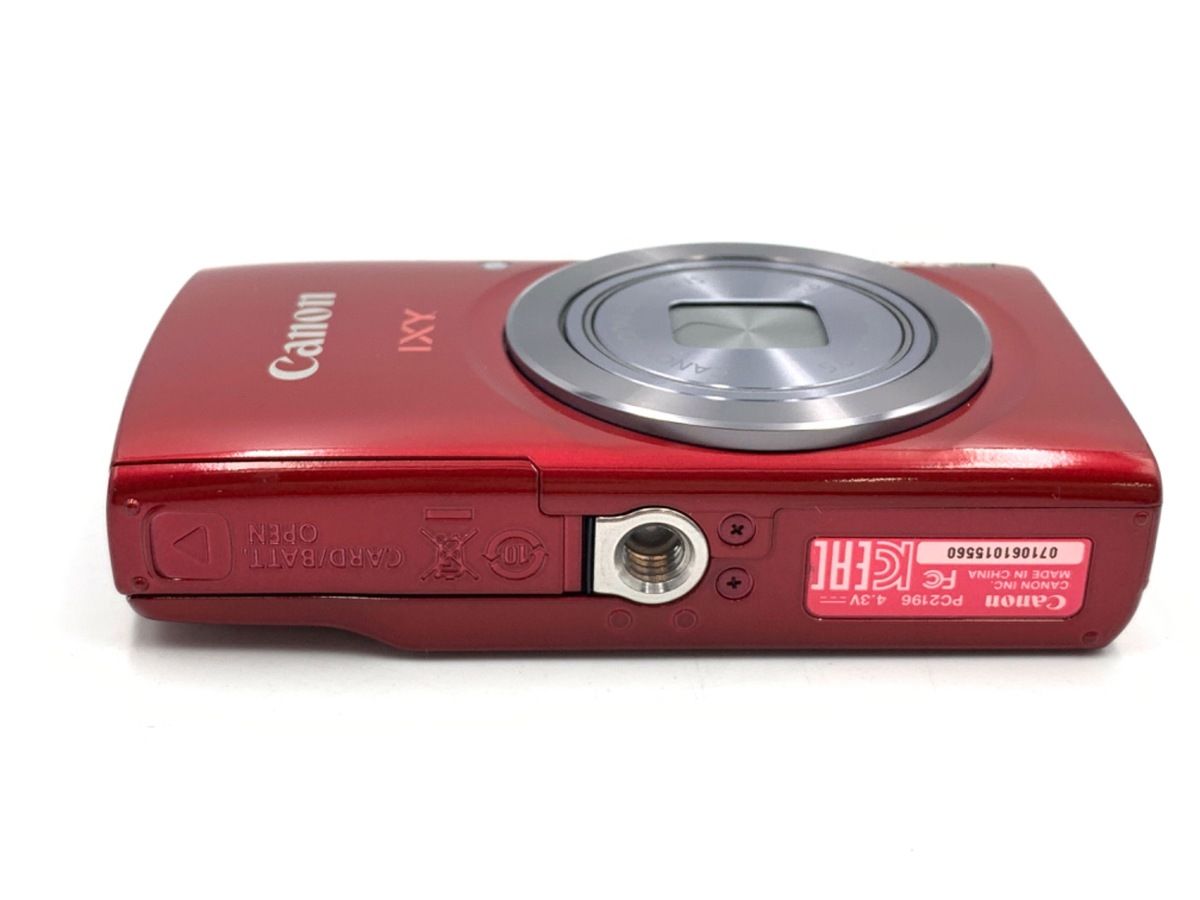中古】 【並品】 キヤノン IXY 160 レッド - メルカリ