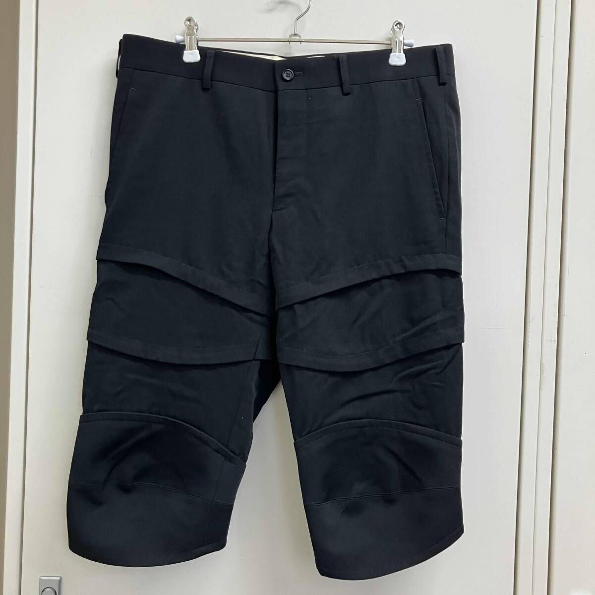 コムデギャルソンオムプリュス 16AW甲冑ウールショーツ M PR-P036 16AW COMME des GARCONS HOMME PLUS 甲冑ウールショーツ 平和の鎧SIZE