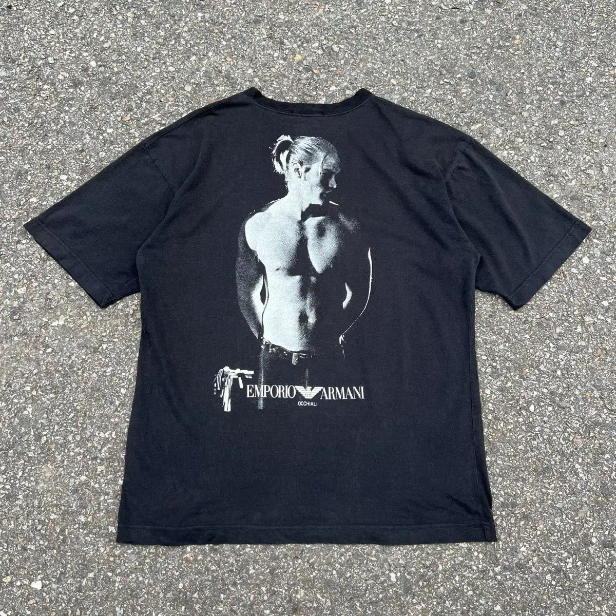 90年代 エンポリオアルマーニ ブルース・ウェバー フォト Tシャツ