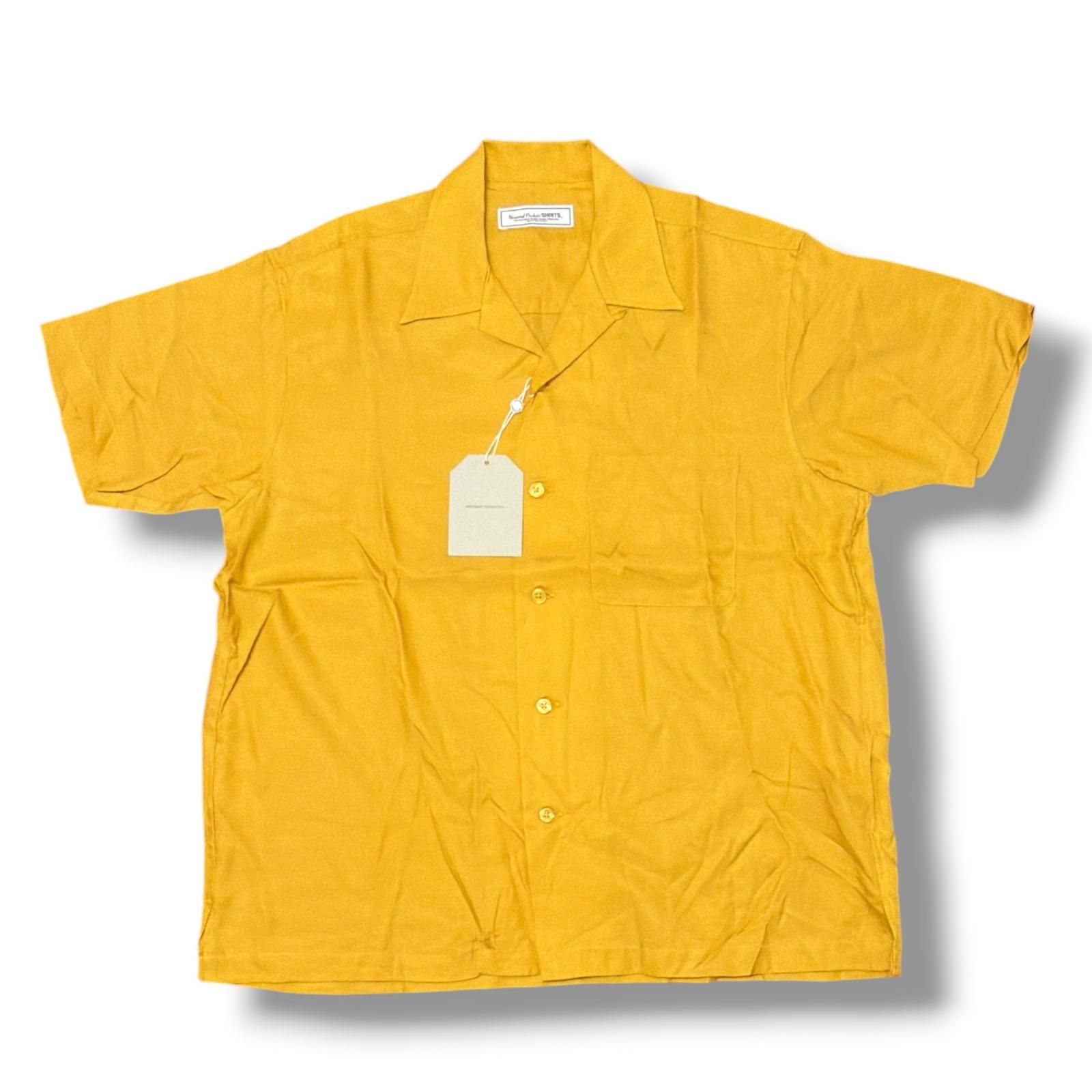 参考上代19800円 未使用 UNIVERSAL PRODUCTS 25SS OPEN COLLOR S/S