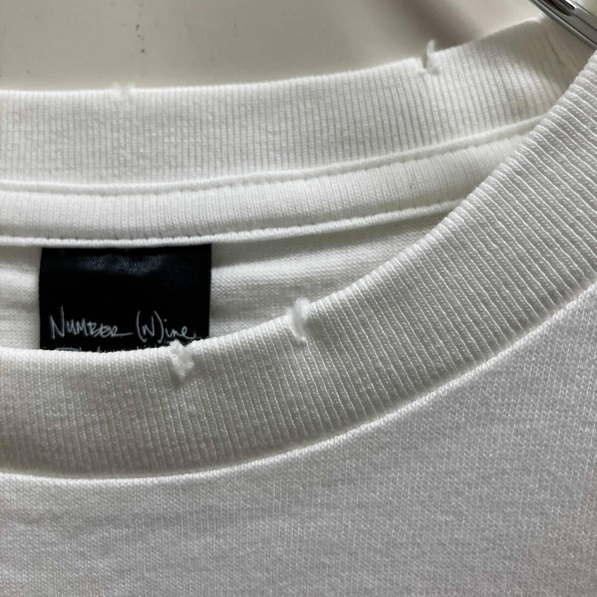 NUMBER (N)INE 半袖Tシャツ DREAM期 メッセージプリントスカル
