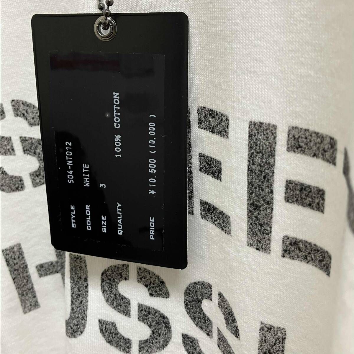 NUMBER (N)INE 半袖Tシャツ DREAM期 メッセージプリントスカル