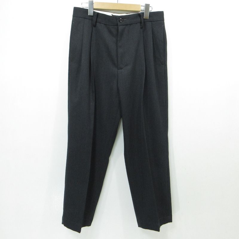 【三重本店】 中古 WACKOMARIA | ワコマリア ウールパンツ ダークグレー サイズ：M 【107】