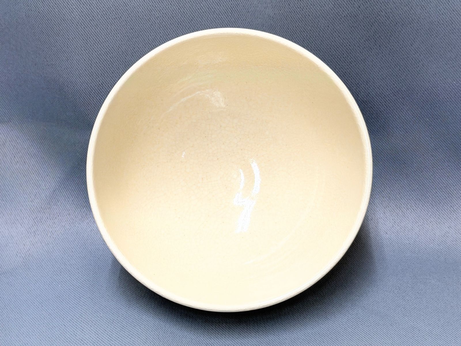 D212【未使用・共箱付】千両之画 茶碗 粟田焼 岡田佳山作 茶道具（口径