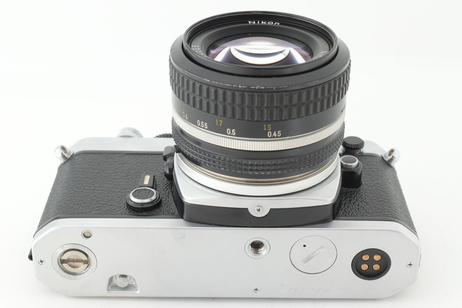 美品】Nikon FM Silver 35mm SLR Film Camera Ai 50mm f1.4 Lens