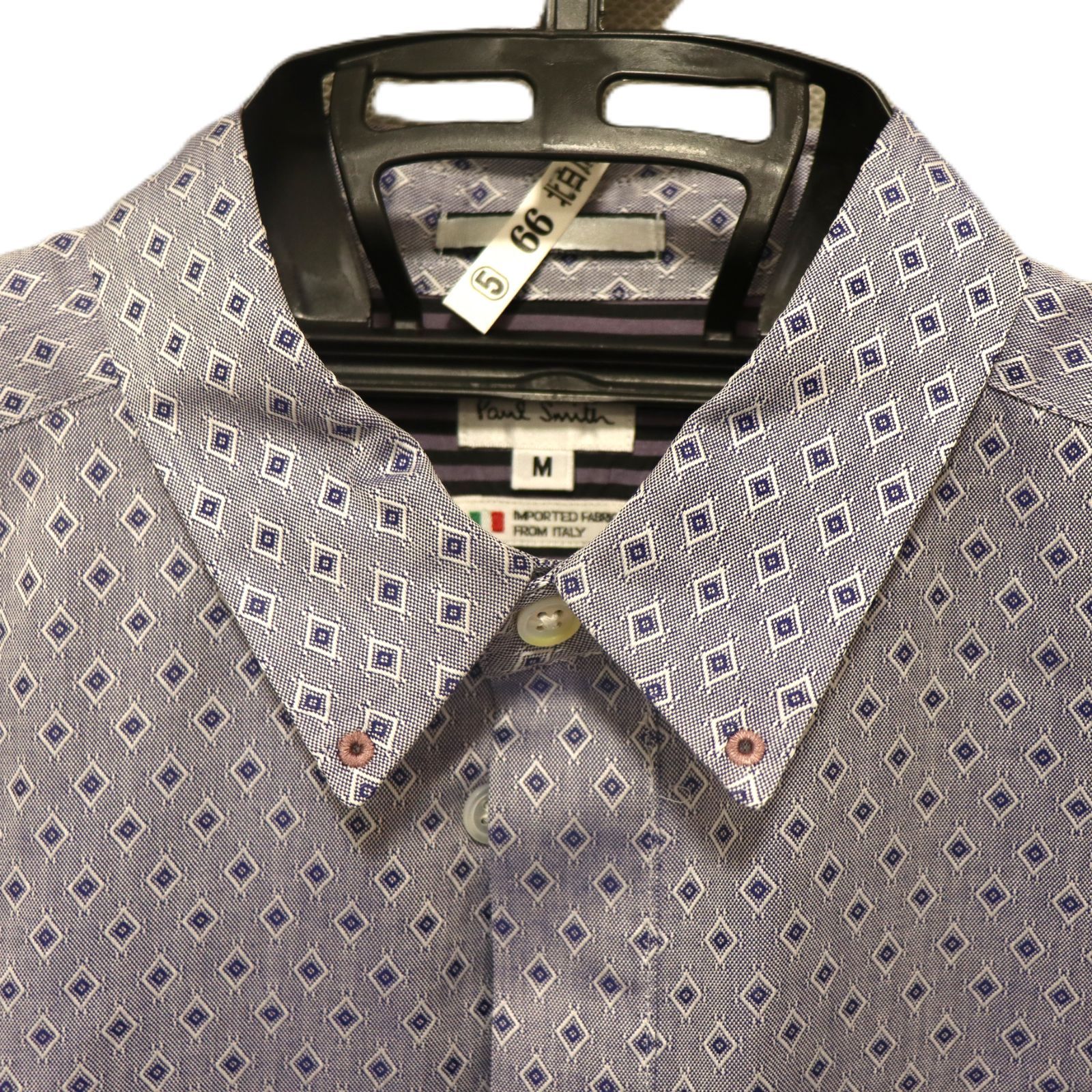 美品】Paul Smith 小紋柄 比翼切替 長袖シャツ - メルカリ