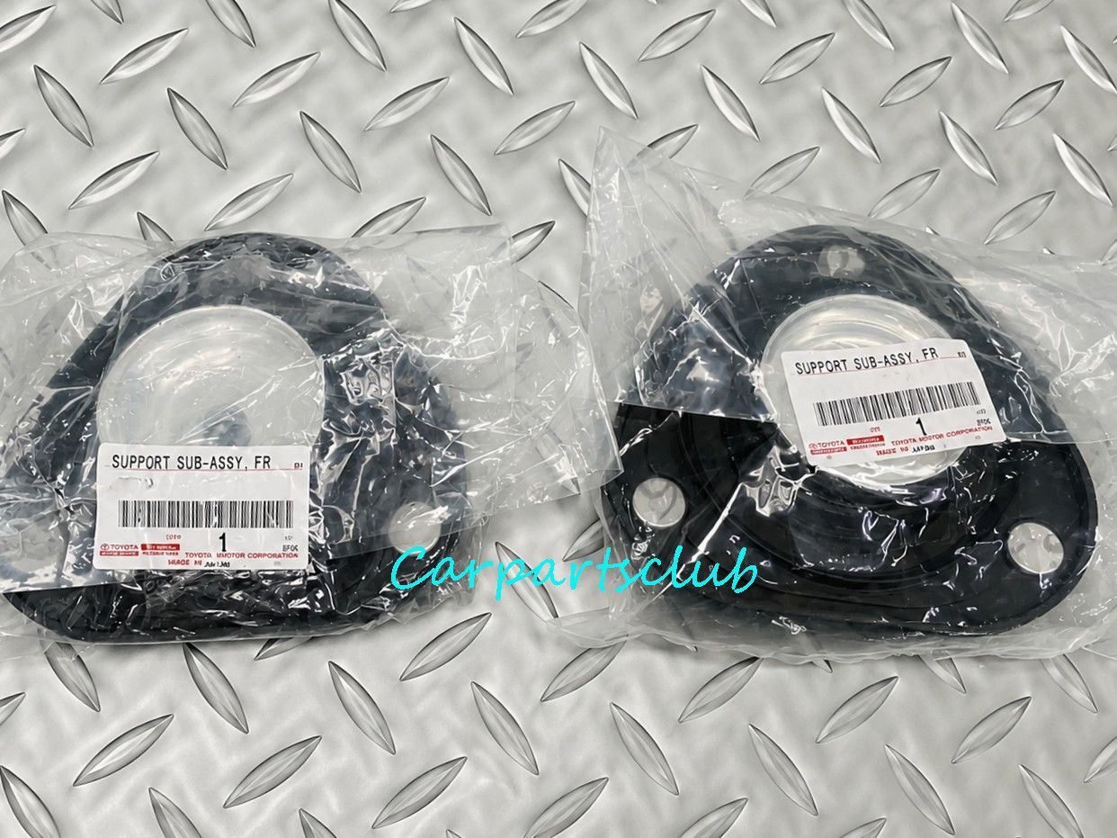 トヨタ 純正品 プリウス ZVW30/35 ZVW4# フロントサスペンション サポートSUB-ASSY アッパーマウント 2個セット Upper Mount, Set of 2