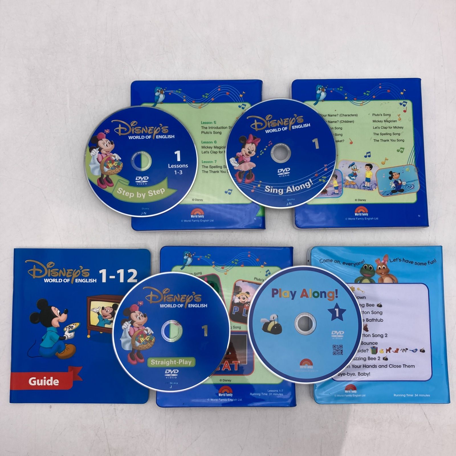 DWE CDフルセット フルセット DWE ディズニー英語システム 608499 - メルカリ