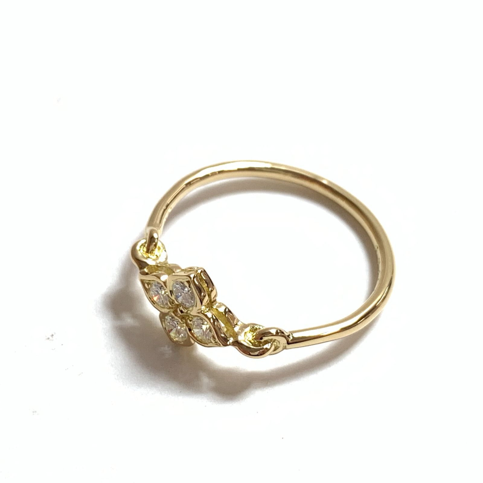 B カルティエ Cartier ヒンドゥ リング 10号 ＃56 ロータス スイレン