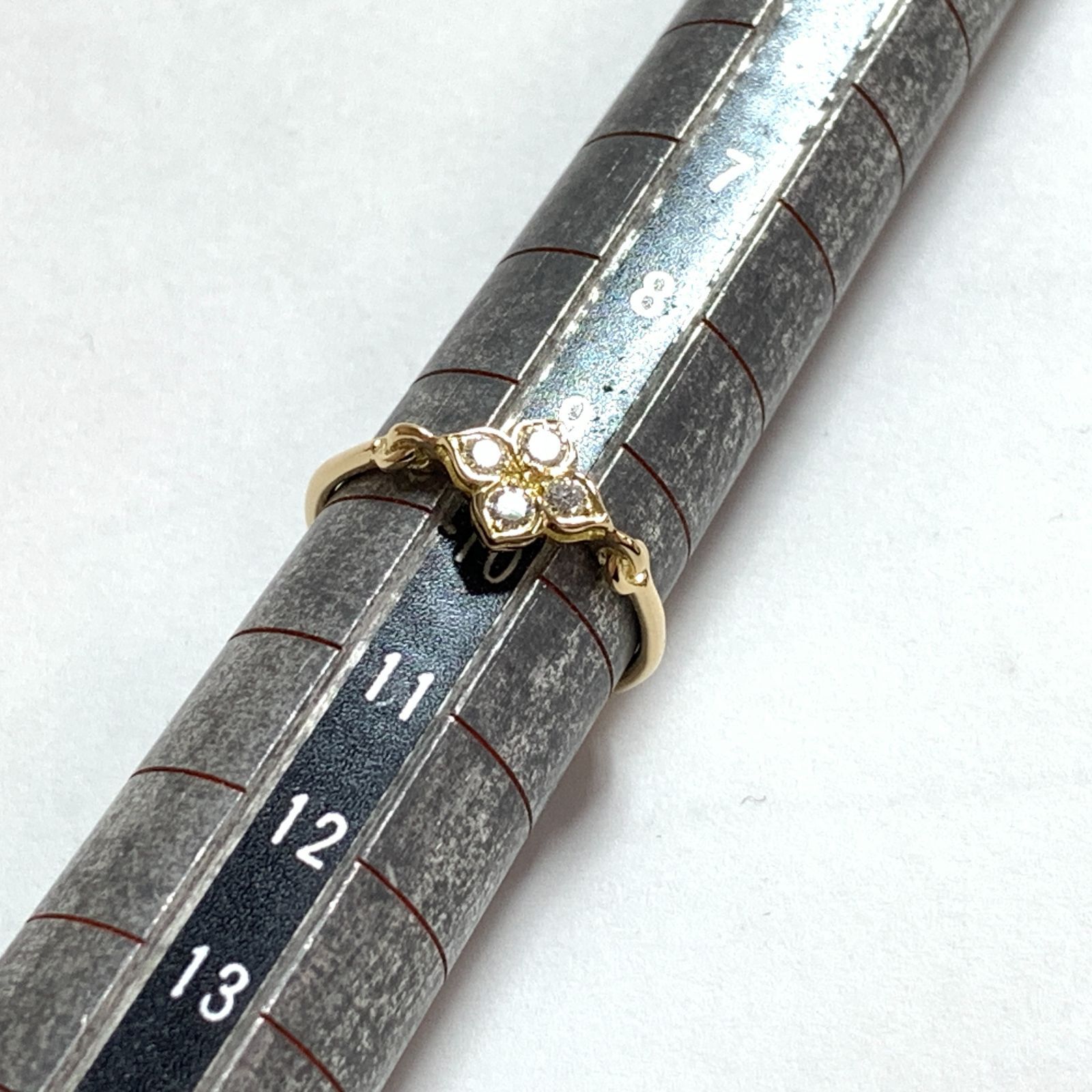 B カルティエ Cartier ヒンドゥ リング 10号 ＃56 ロータス スイレン