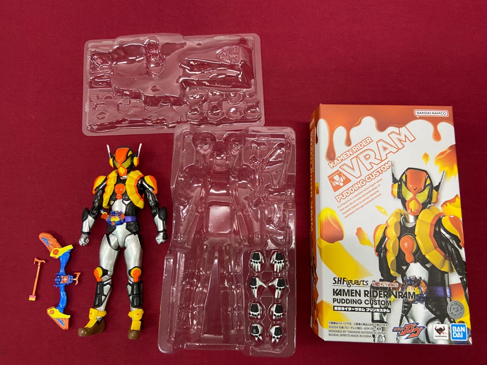 カメ】 S.H.Figuarts 仮面ライダーヴラム プリンカスタム 仮面ライダー