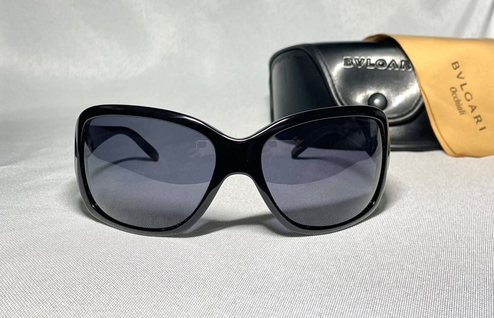 美品 BVLGARI ブルガリ B-ZERO ロゴ ブラック&クロームシルバー
