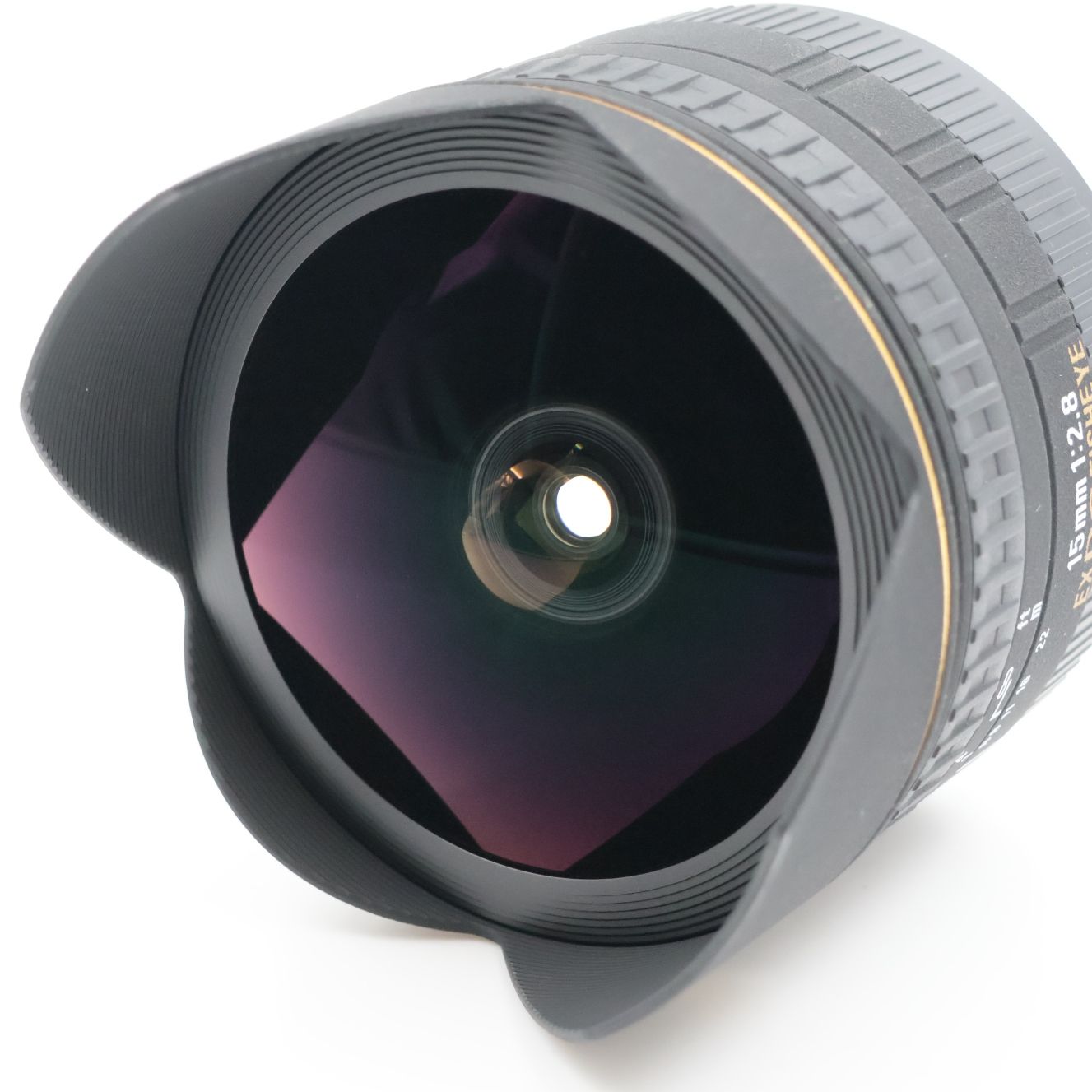 □極上品□ SIGMA 15mm F2.8 EX DG DIAGONAL FISHEYE キヤノン用 単