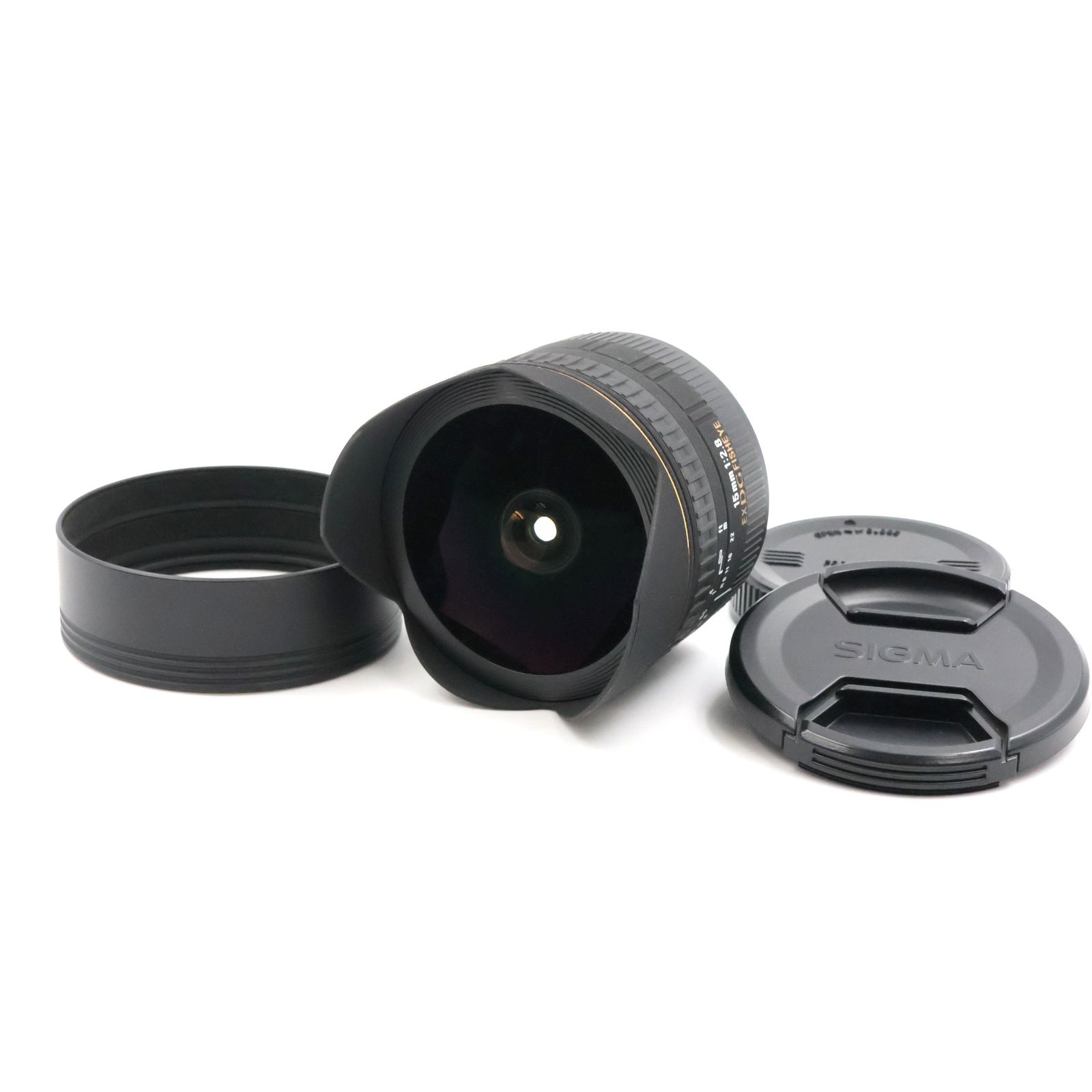□極上品□ SIGMA 15mm F2.8 EX DG DIAGONAL FISHEYE キヤノン用 単