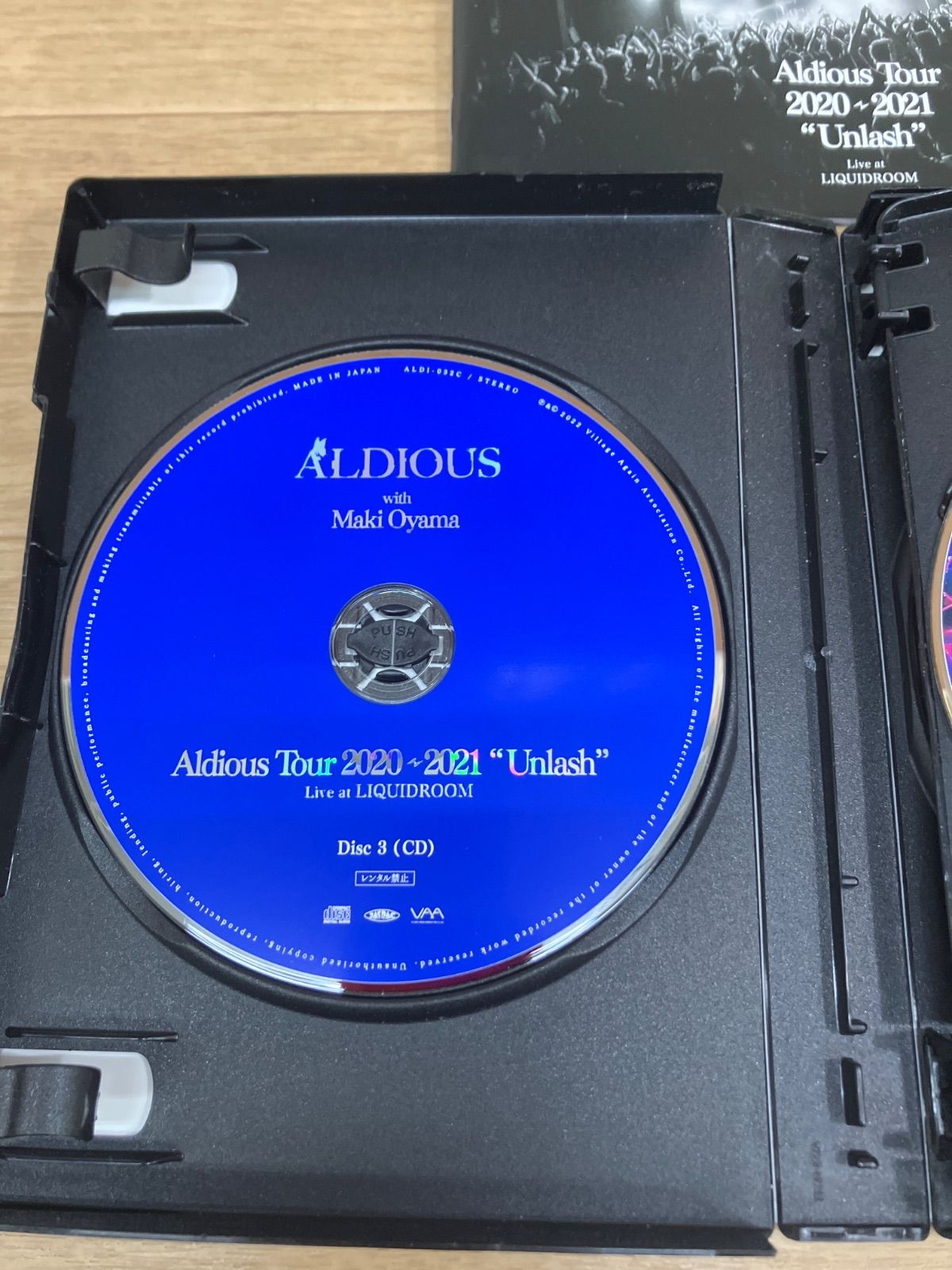 ☆【Blu-ray】Aldious with Maki Oyama Aldious Tour 2020-2021 Unlash