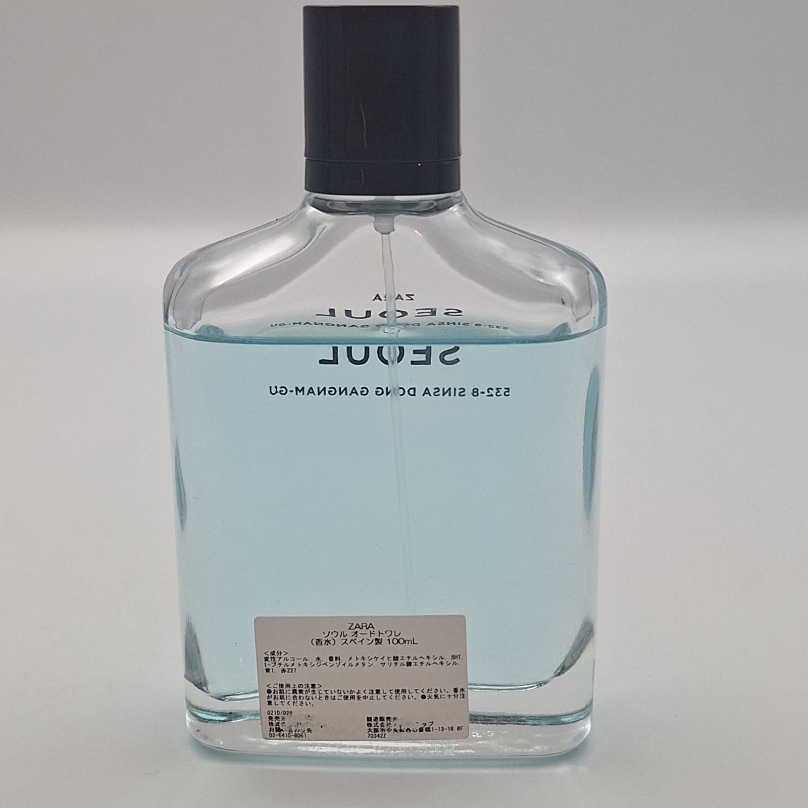 ZARA SEOUL 香水 100mL ザラ ソウル オードトワレ フレグランス 残多