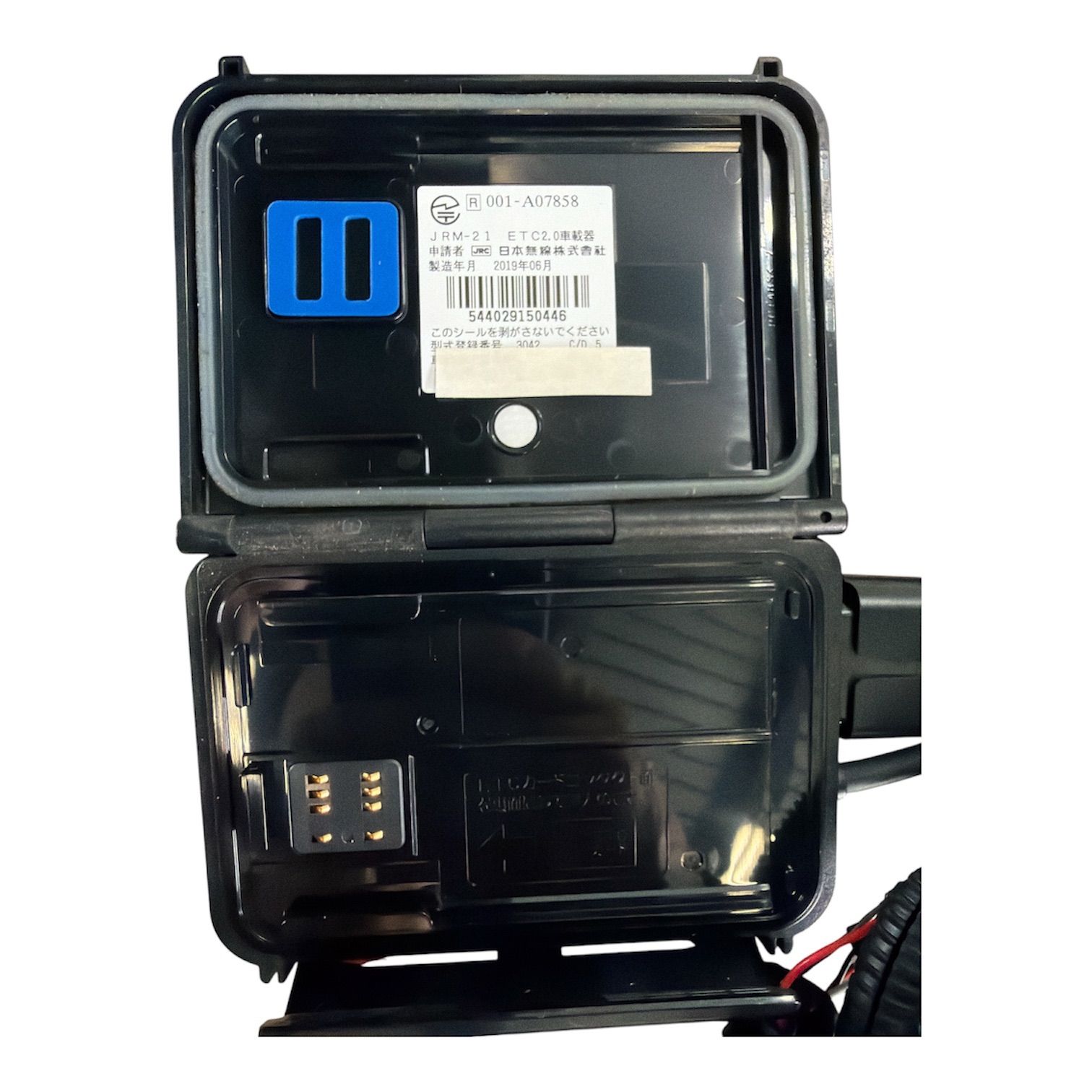 JRM-21 二輪車用 ETC ETC2.0 2019年6月製 通電確認済み バイク用 ③