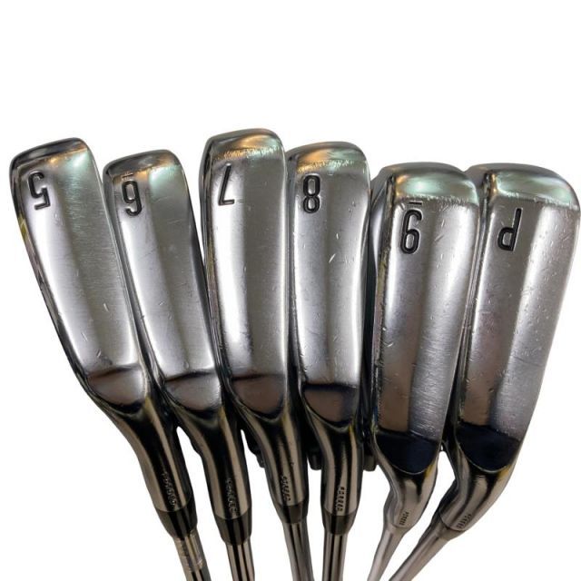 中古】 ダンロップ SRIXON ZX5 6S アイアンセット IR 純正特注シャフト