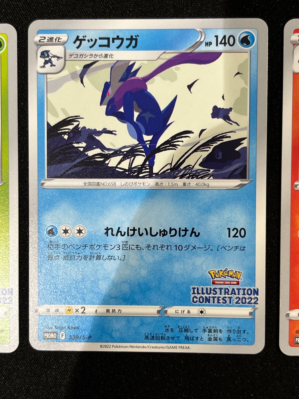 フシギダネ ゲッコウガ ウインディ イラストコンテスト2022 プロモ