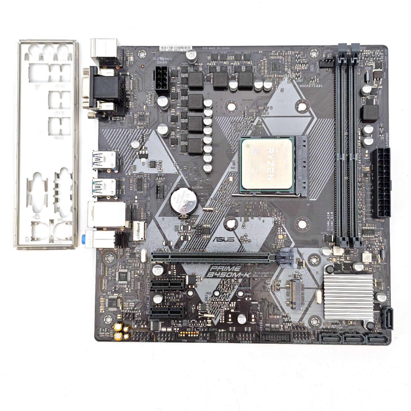 ASUS PRIME B450M-K/Ryzen 5 3500 PCパーツセット商品 - メルカリ