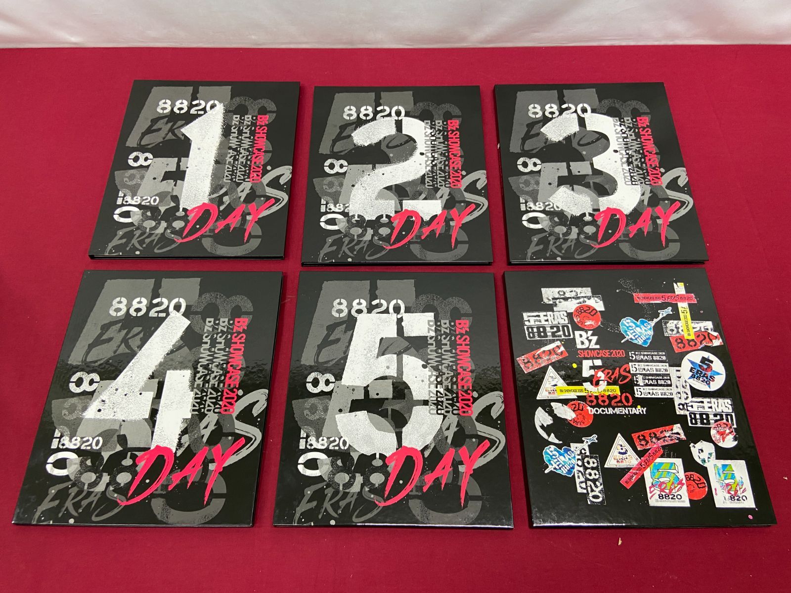 カメ】 【DVD】 B'z SHOWCASE 2020 -5 ERAS 8820- Day1～5 COMPLETE