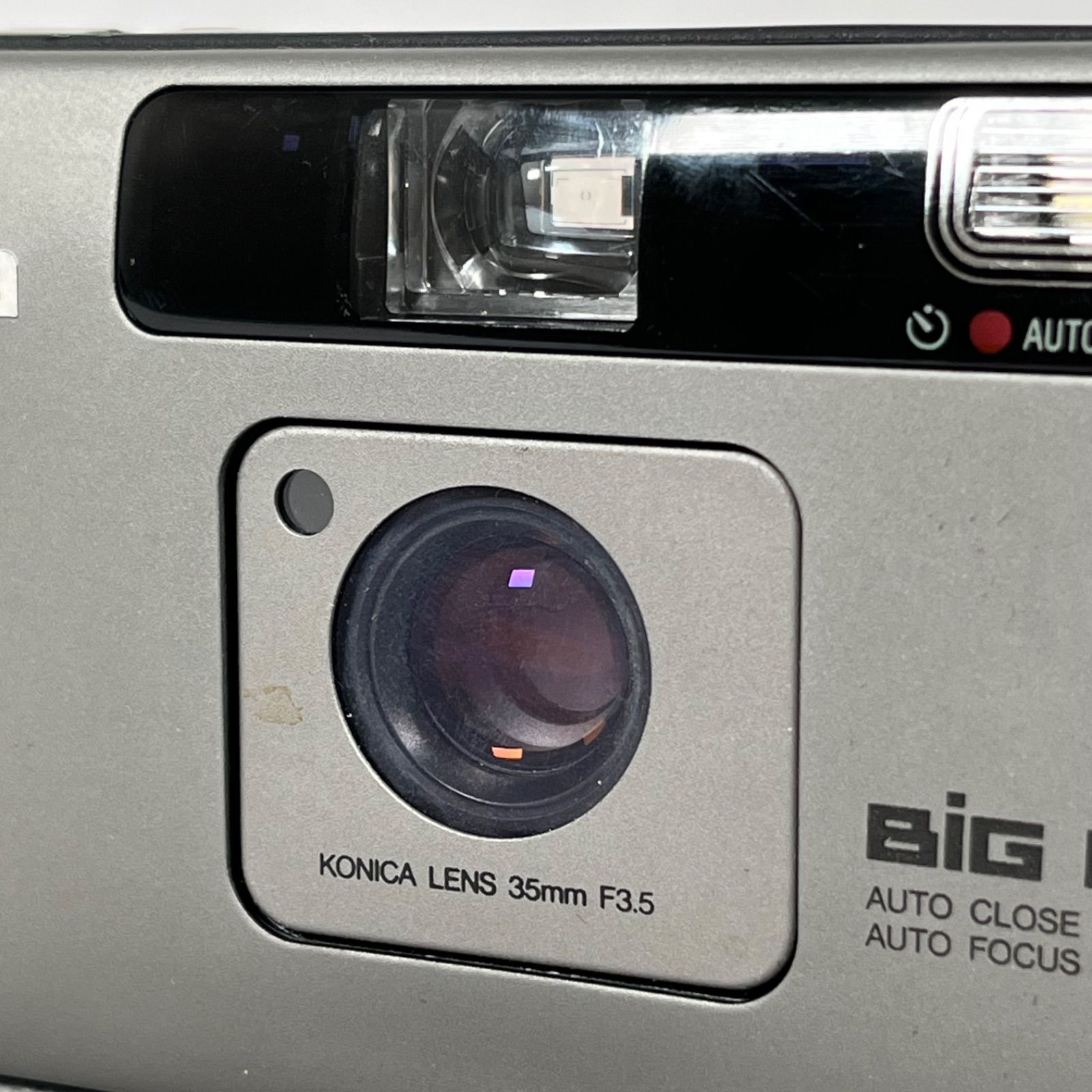 管2606-540】Konica BiGmini 201 コンパクトフィルムカメラ ブラック