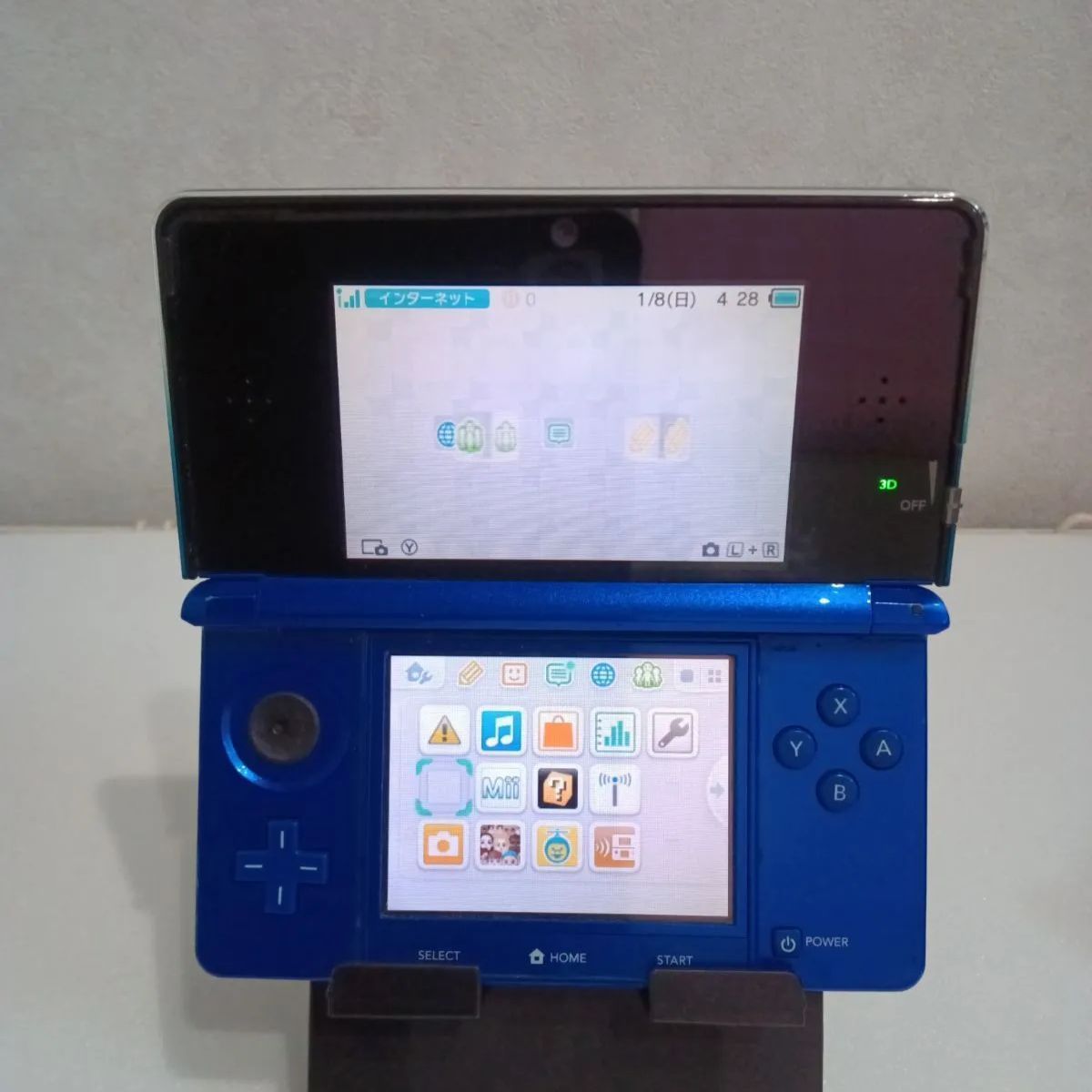 Nintendo 3DS 本体 コバルトブルー ソフト12本付き - メルカリ