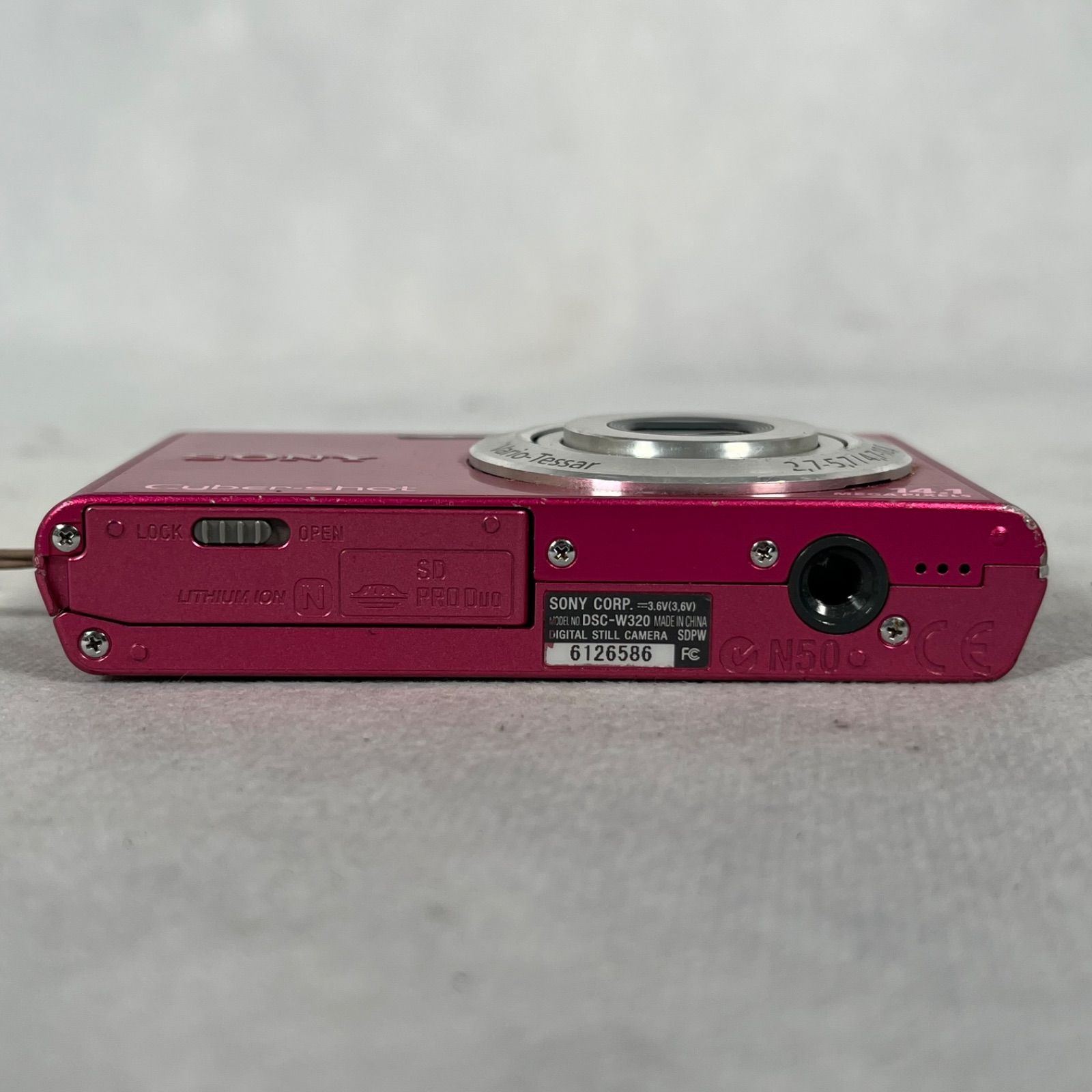 管2606-541】SONY ソニー サイバーショット DSC-W320 ピンク