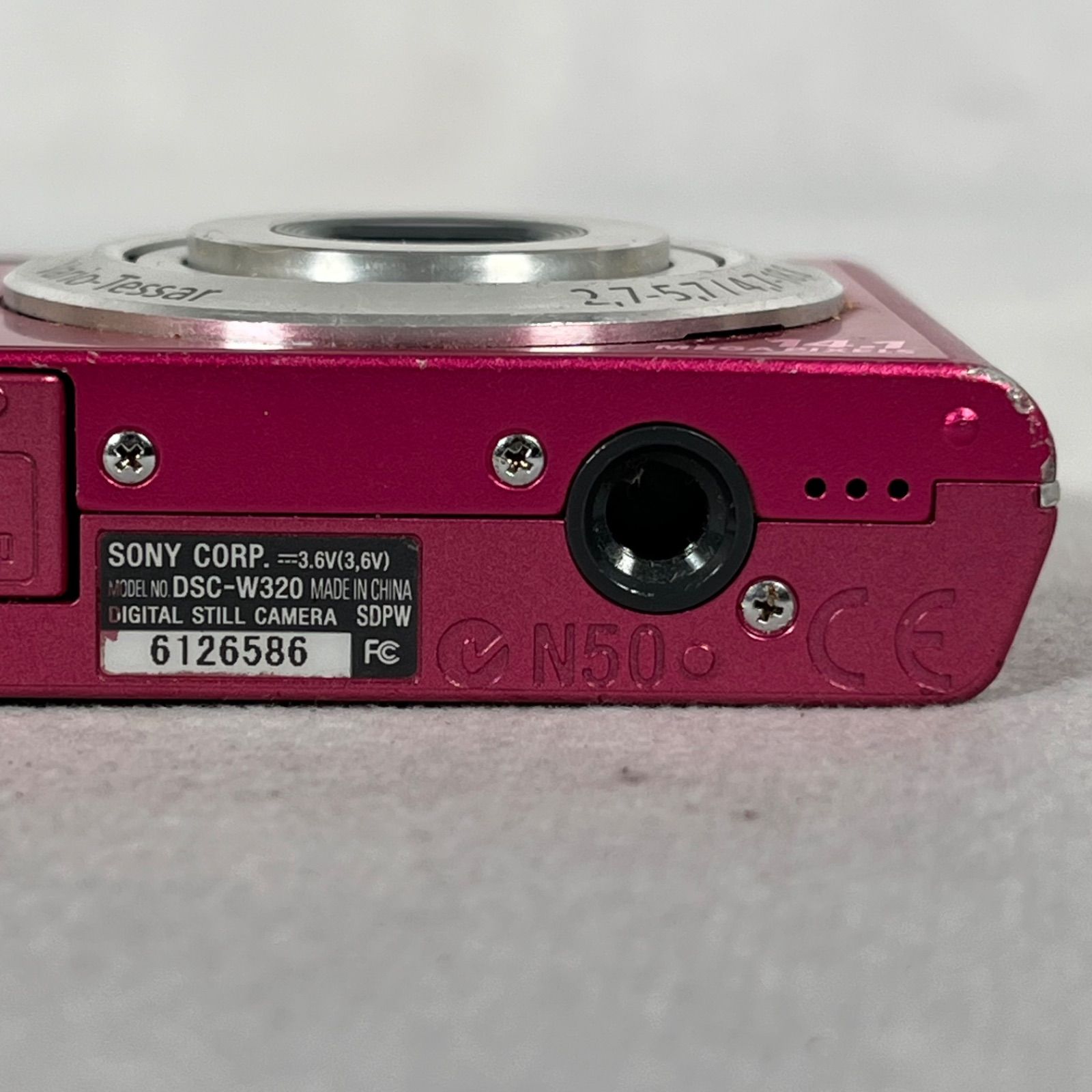 管2606-541】SONY ソニー サイバーショット DSC-W320 ピンク