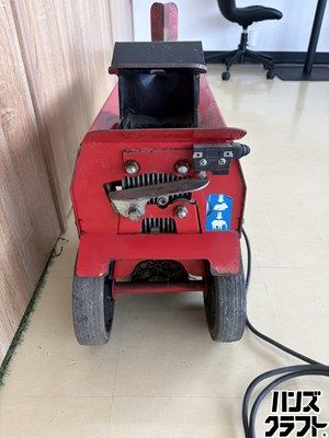 □【引取限定】【中古】シングウ TURBO7 電動油圧式薪割り機 粉砕力 