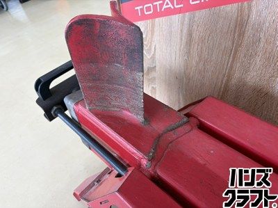 □【引取限定】【中古】シングウ TURBO7 電動油圧式薪割り機 粉砕力 