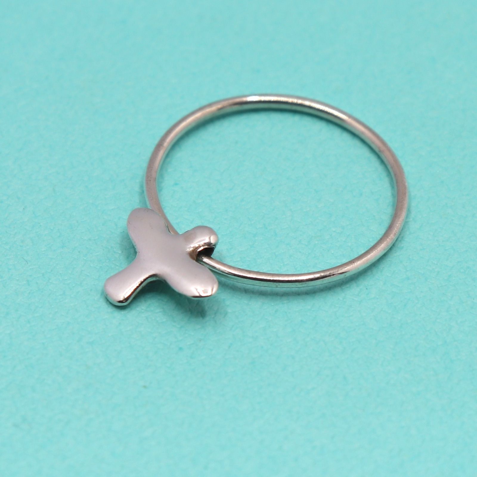Tiffany&Co. ティファニー バードクロス リング 13号 シルバー 925