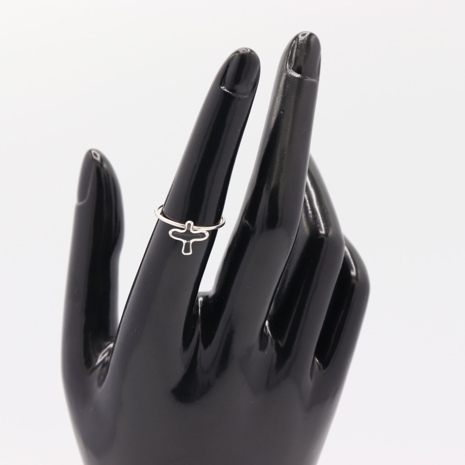 Tiffany&Co. ティファニー バードクロス リング 13号 シルバー 925