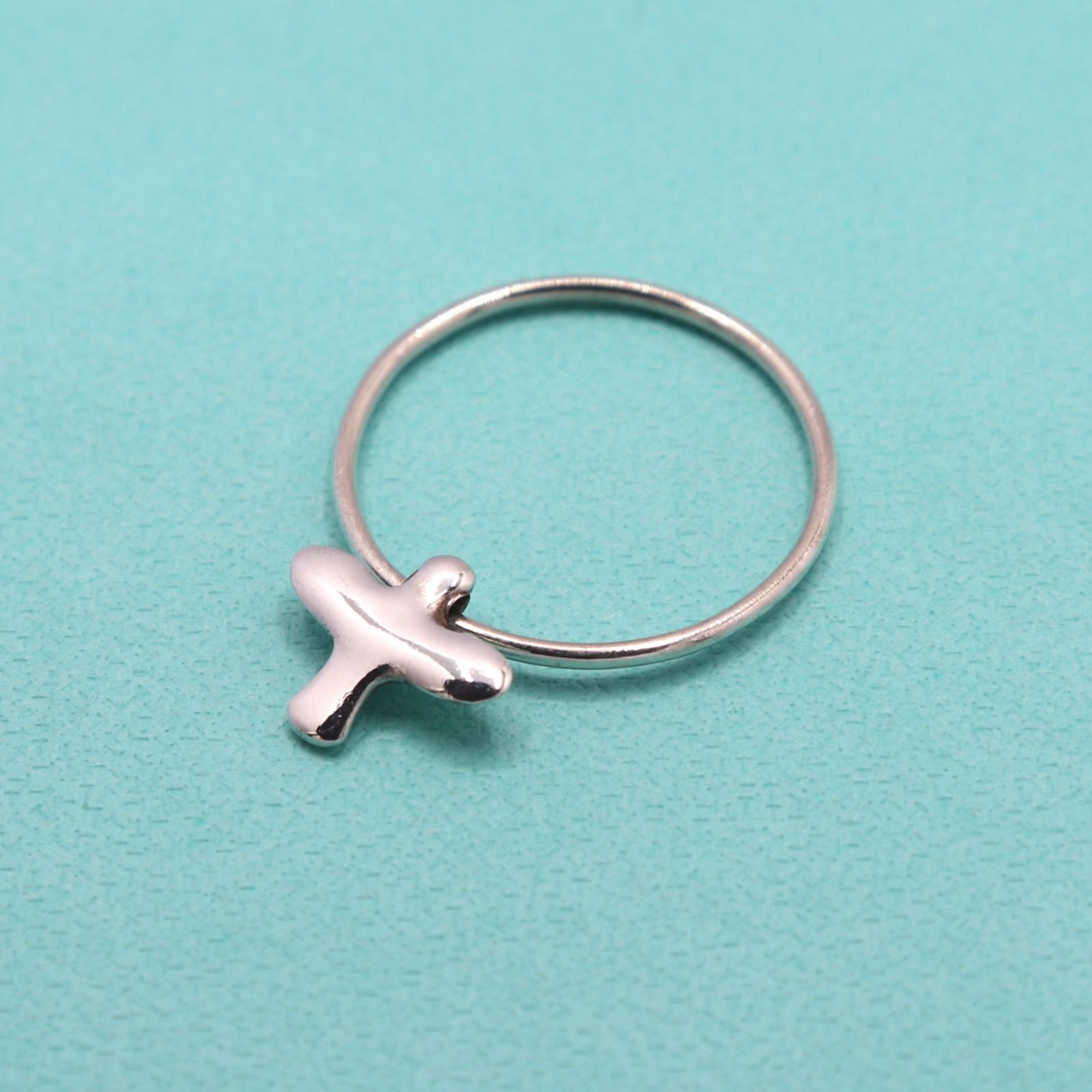 Tiffany&Co. ティファニー バードクロス リング 13号 シルバー 925