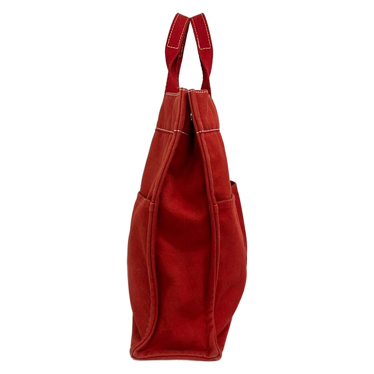 エルメス HERMES サックドゥーヴィルMM レッド トートバッグ 通勤 HERMES(エルメス) トートバッグ サックドーヴィルトートMM レッド