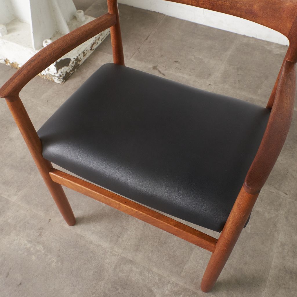 最安値，本物保証 張替品 Vanson アームチェア 英国 ヴィンテージ WG