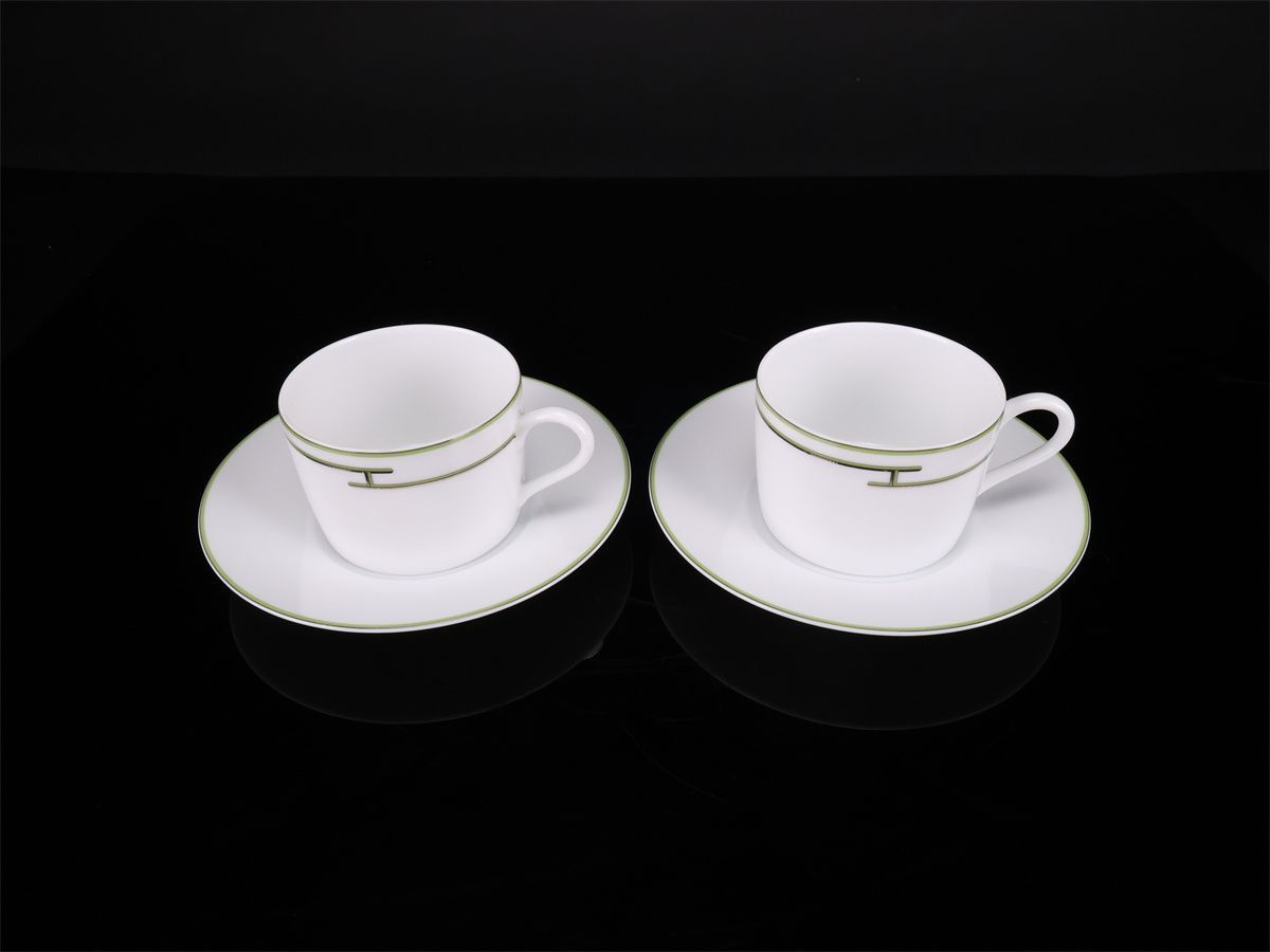 エルメス リズム カップ&ソ−サ−2客 新品 2客セット】エルメス ソレイユ