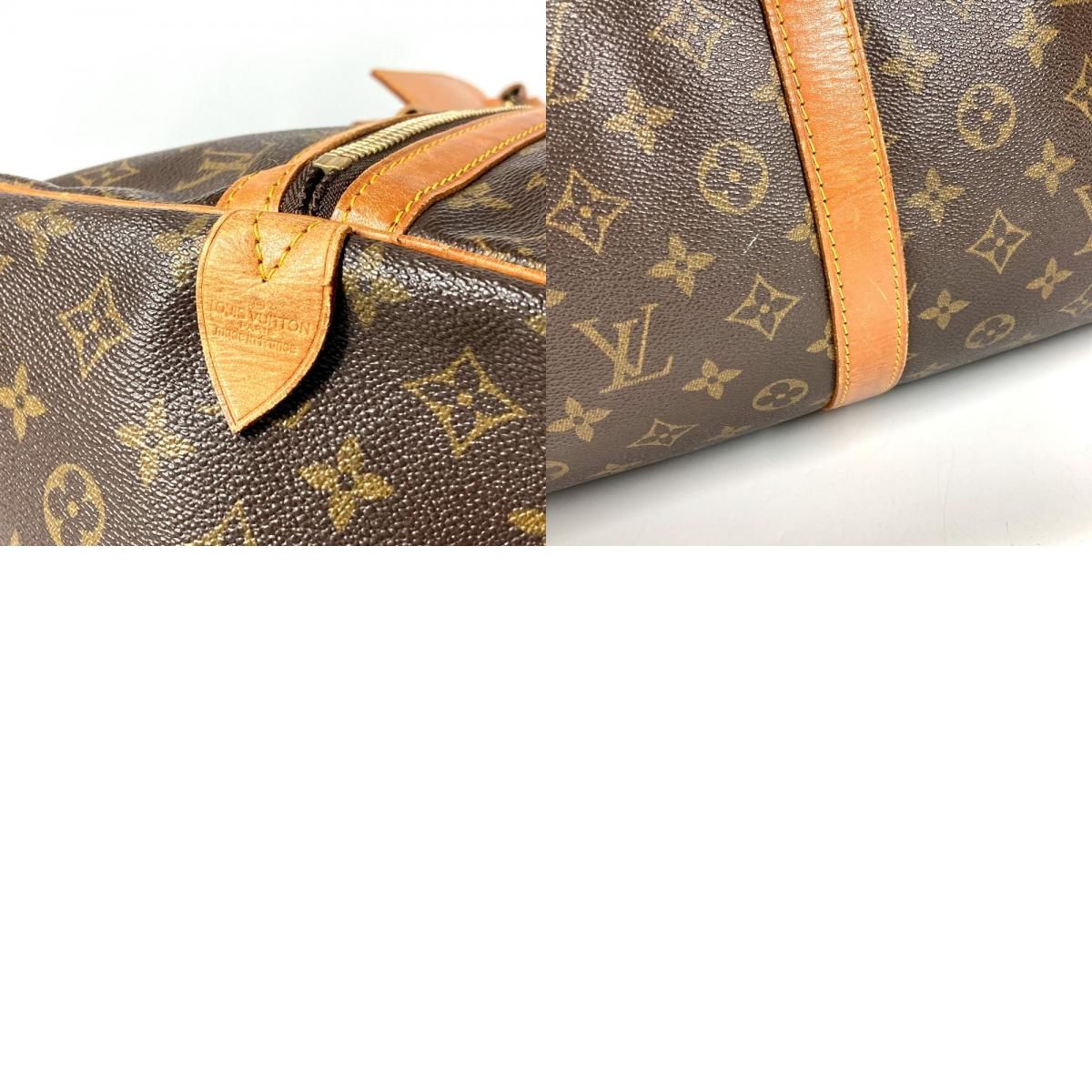 LOUIS VUITTON ルイヴィトン ボストンバッグ サックスープル 55 サック