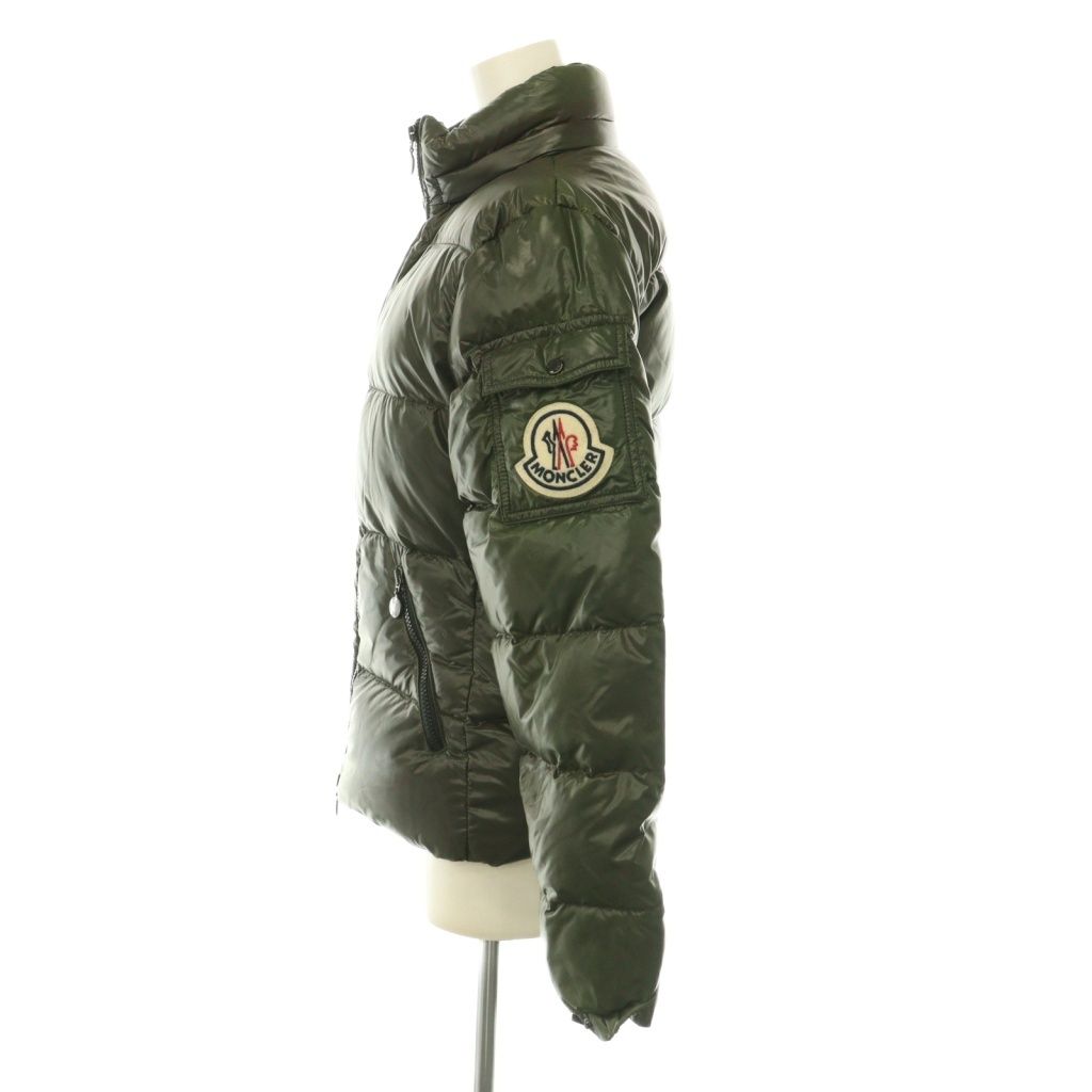モンクレール MONCLER ダウンジャケット ジップアップ 総裏地 0 カーキ 