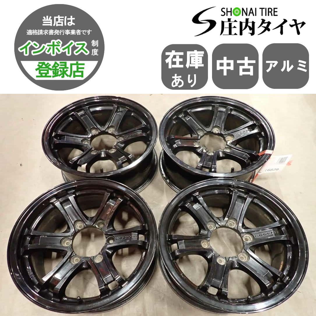 4本 会社宛 送料無料 16×7J WEDS KEELER アルミ 6穴 PCD 139.7mm +26 