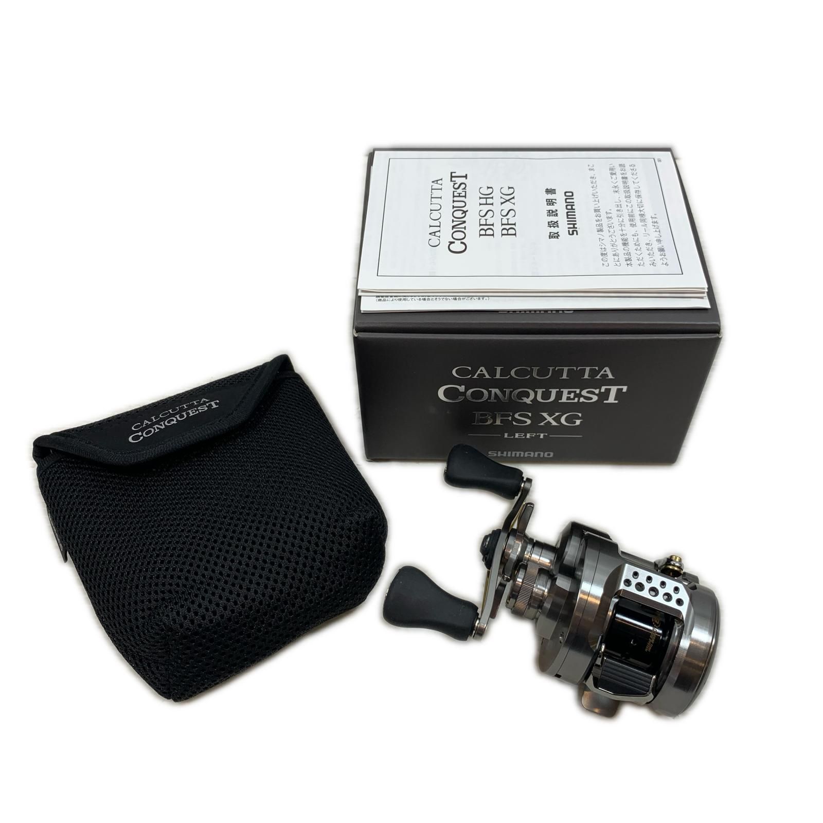 SHIMANO シマノ ベイトリール 23カルカッタコンクエスト BFS XG LEFT