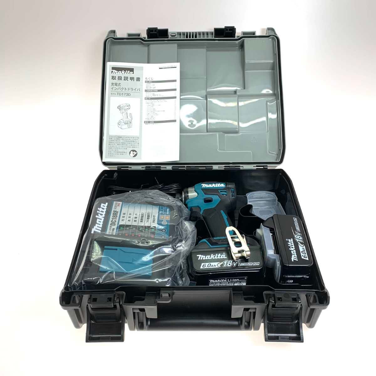 MAKITA マキタ 締付工具 インパクトドライバ コードレス式 18v 928523 TD173DRGX ブルー