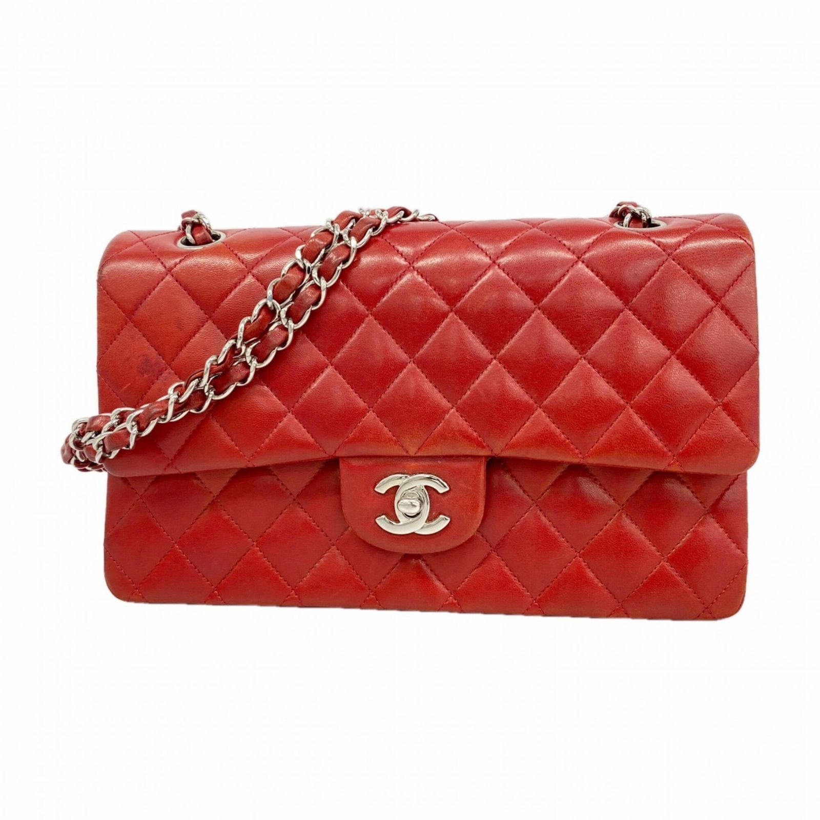 シャネル(Chanel) シャネル ショルダーバッグ マトラッセ Wフラップ W
