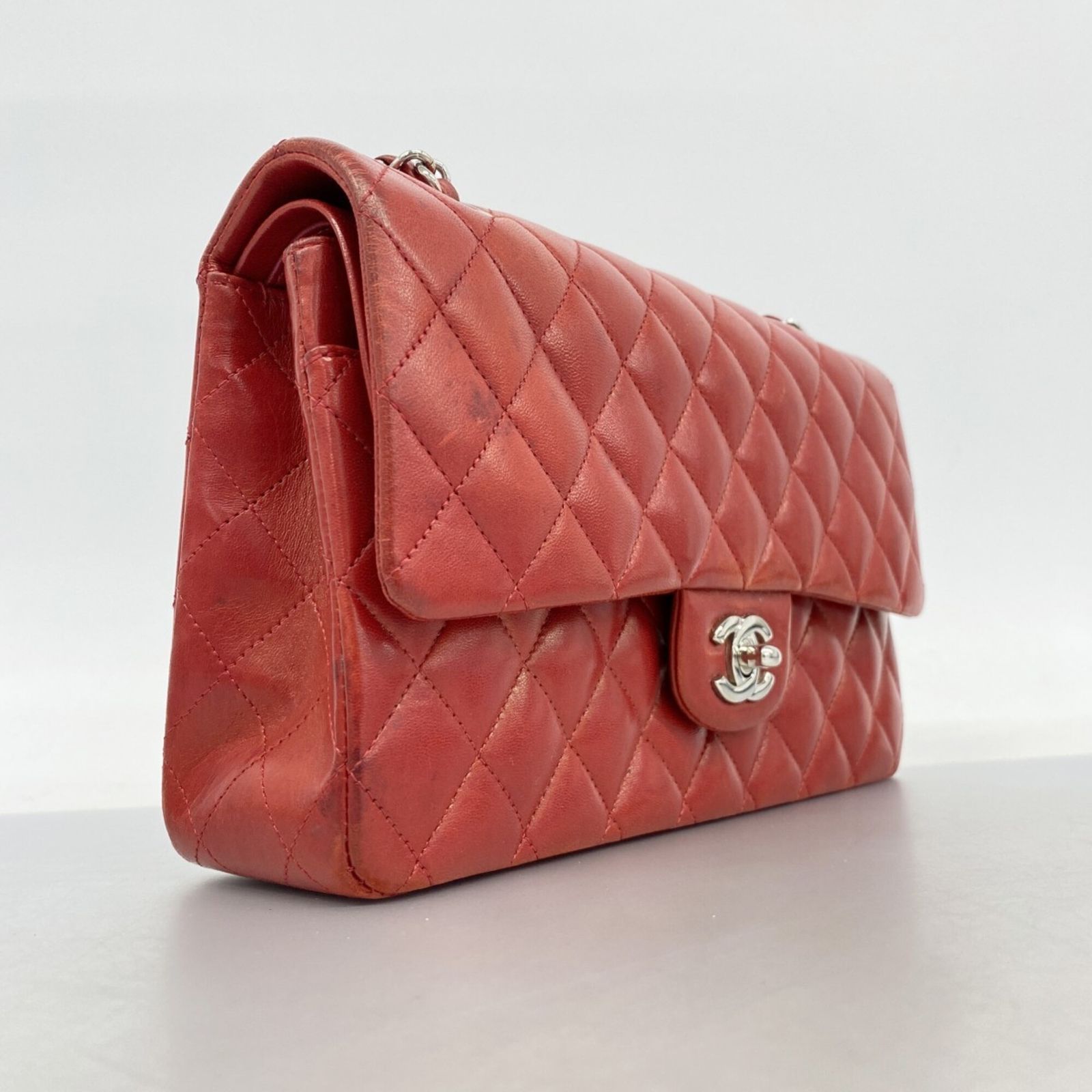 シャネル(Chanel) シャネル ショルダーバッグ マトラッセ Wフラップ W
