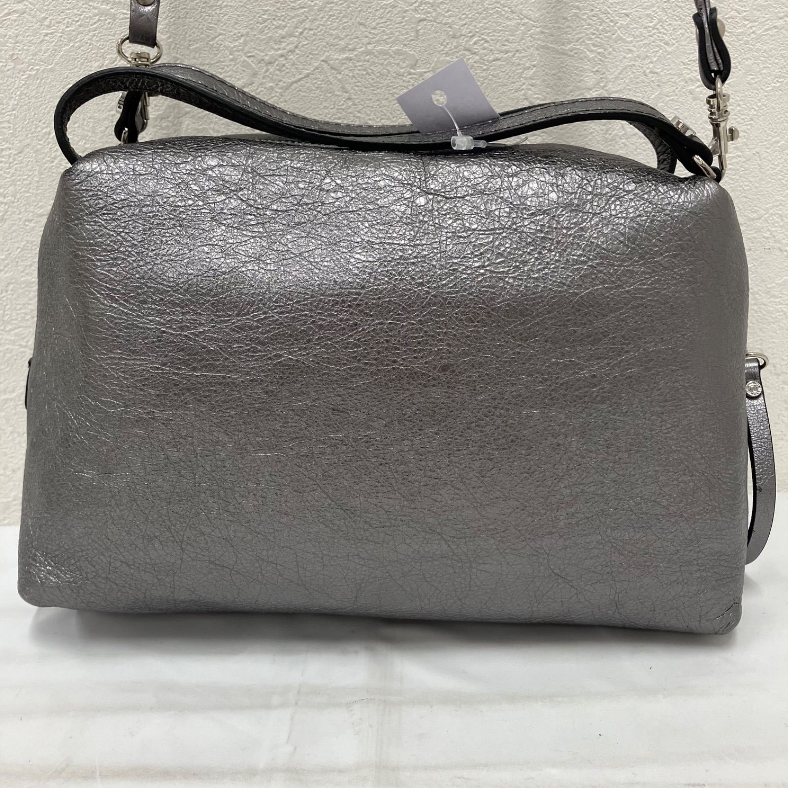 【美品】GIANNI CHIARINI 2way ショルダーバッグ メタリック 5725 GIANNI CHIARINI ジャンニキアリーニ ジャンニキャリーニ
